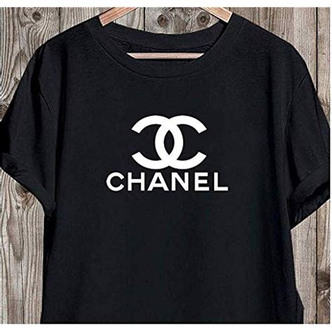 buy chanel logo t shirt|Chanel t shirt original.